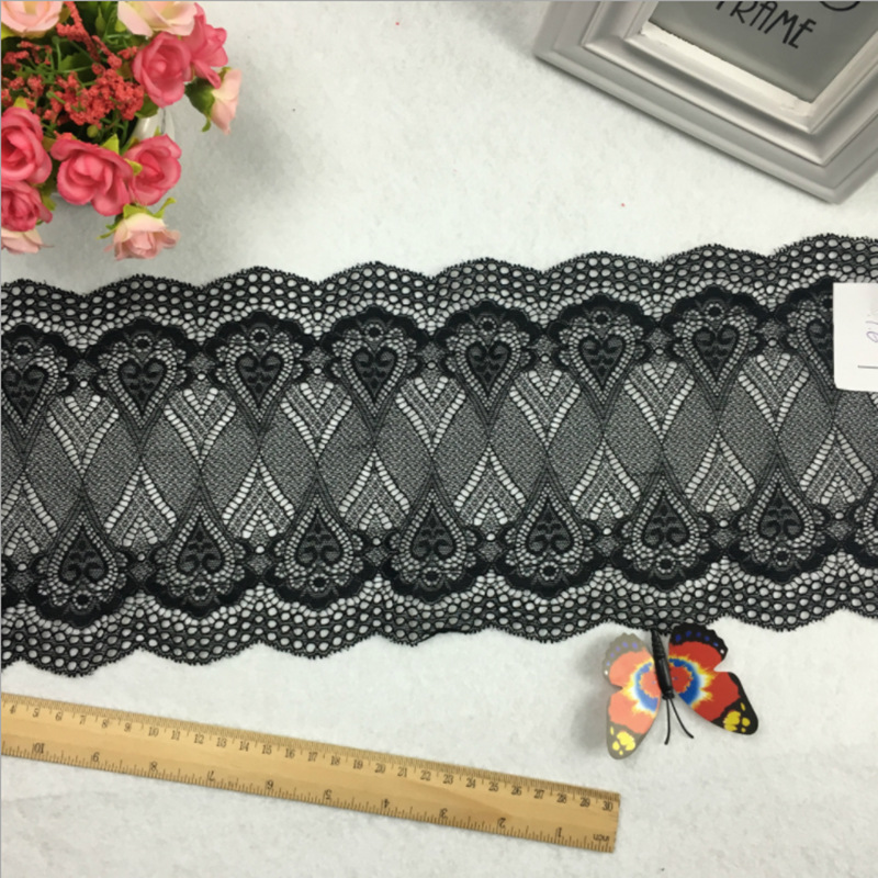 Factory direct supply of 18cm elastic lace lace underwear lace DIY clothing accessories