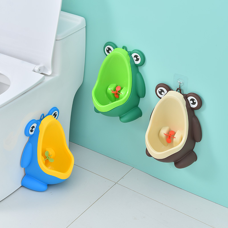 青蛙儿童小便器男童小便池挂墙式宝宝尿盆站立式尿斗尿壶小便器图