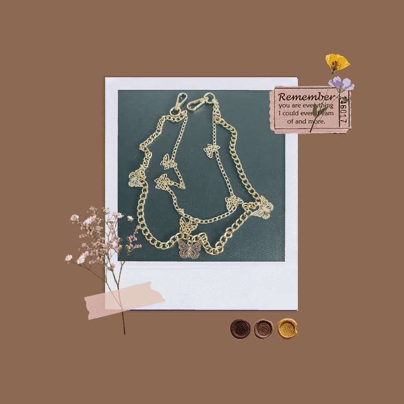 New European and American fashion, versatile and personalized waist chain, suitable for both men and women, trendy punk hip-hop pants chain pendant details Picture