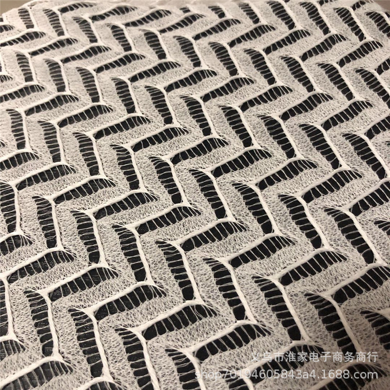 In-stock ruler flower lace fabric herringbone flower children's clothing, dresses, clothing fabrics, underwear, home textile accessories details Picture