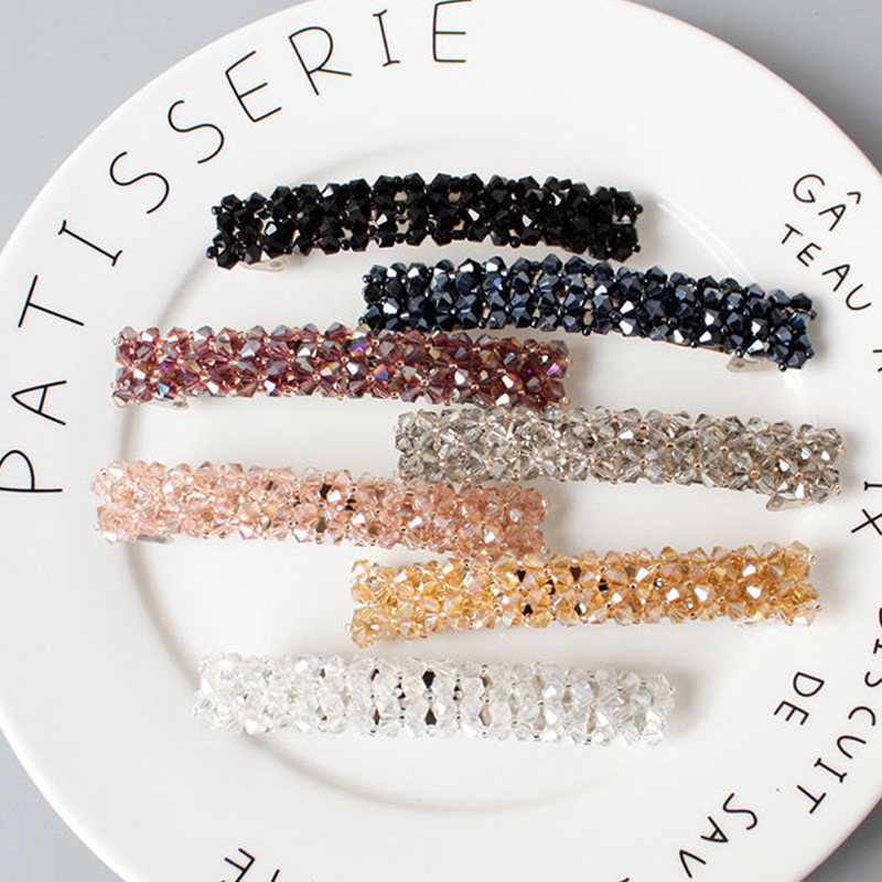 韩版饰品闪钻细节图