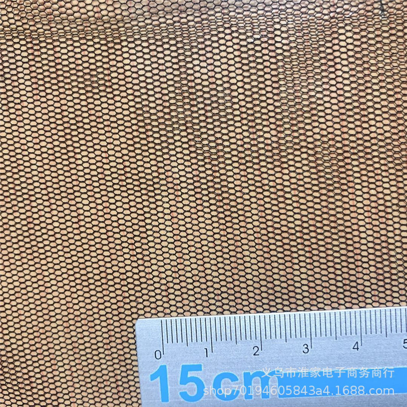 30A full polyester gauze skirt hexagonal mesh fabric, 40D mosquito net fabric, soft mesh fabric, polyester baby stroller mask special stock base fabric