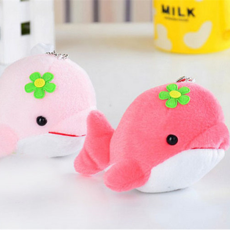 小海豚挂件毛/毛绒玩具/毛绒挂件细节图