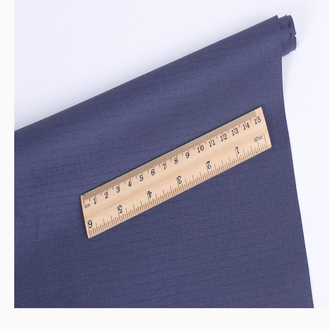 300D Elastic-Silk Five-Minute Polyester Pu Coated Oxford Cloth Luggage Backpack Fabric Pull Bar Box Fabric Specification drawing