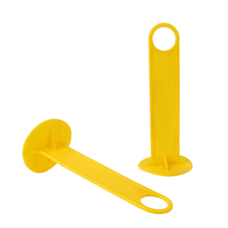 Iron sign plate, storage rack, obstacle cone, sign plate handle, plastic obstacle base support, hand-held frame, sign plate accessories Application Scenario