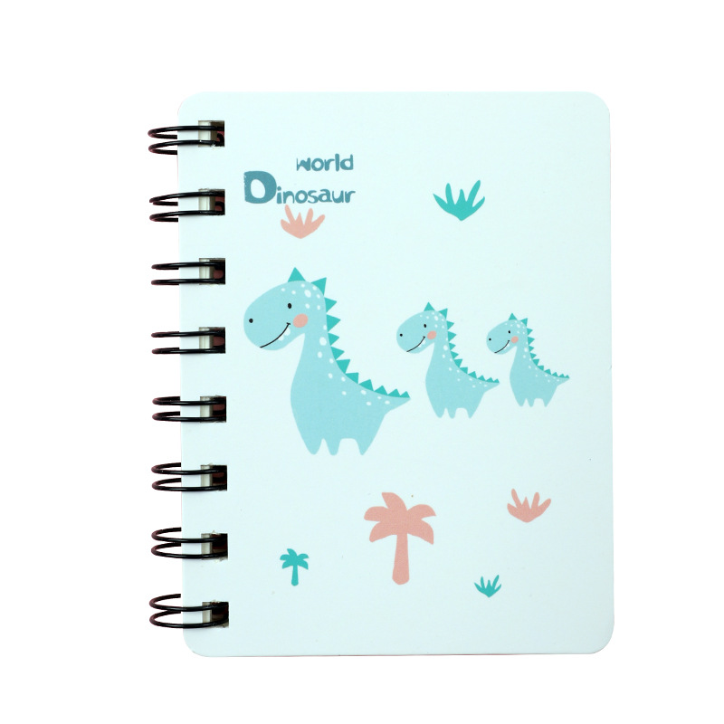 Qianyu Culture A7 Rollover Coil This Cute Cartoon Students Pocket Notepad Mini Notebook Wholesale Manufacturers