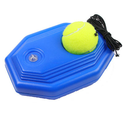 网球底座加绳 单人网球训练器 网球训练用品自学回弹器网球陪练器详情图3