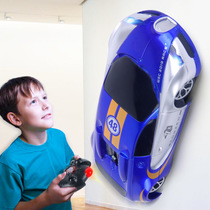 Wall-climbing remote control mini car Mini stunt suction wall four-wheel drive charging shake control racing car children's toy direct sales