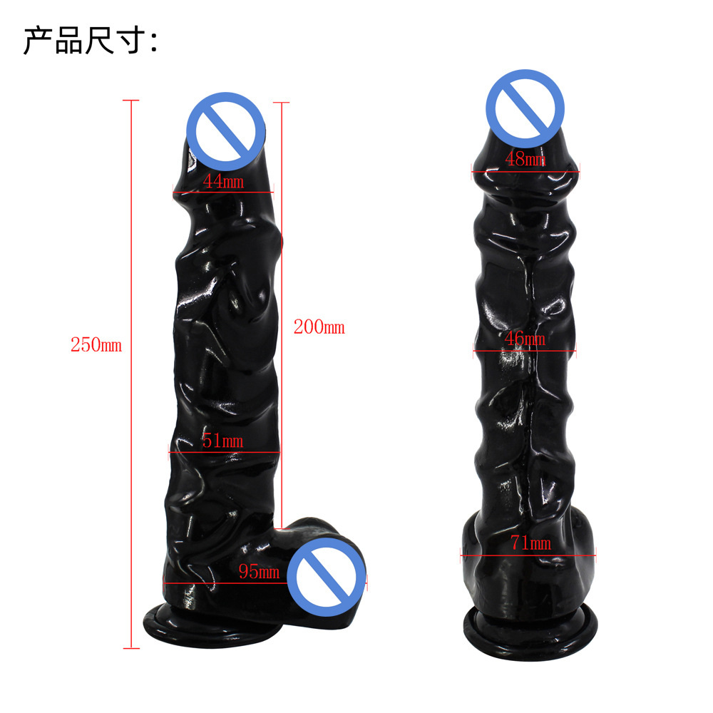 Super-large and super-thick simulation female masturbator with suction cup made of high-quality TPE material details Picture