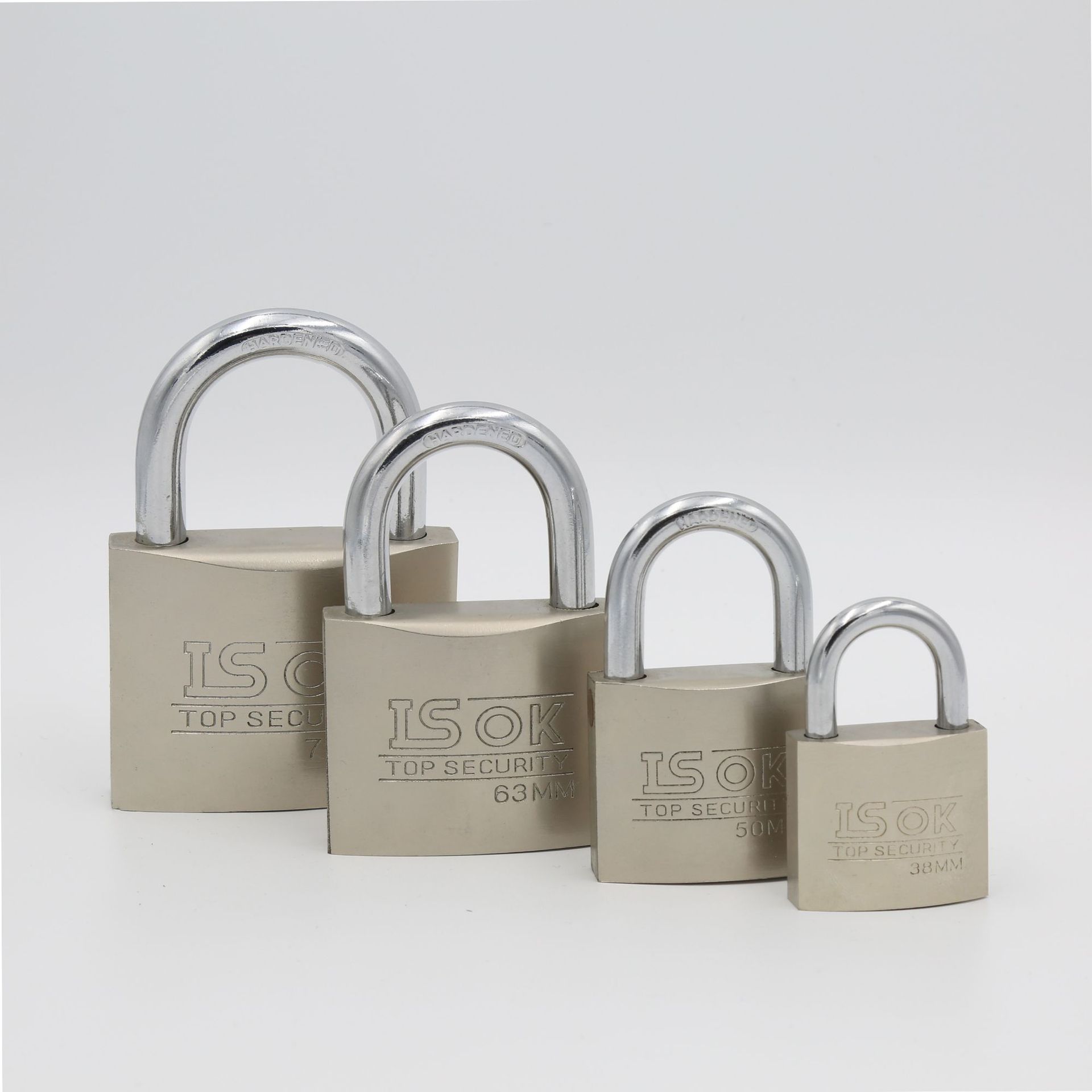 New Matte Computer Key Copper Core Iron Padlock Industrial Safety Household Padlock Manufacturers Selling Pujiang Lock Item Picture
