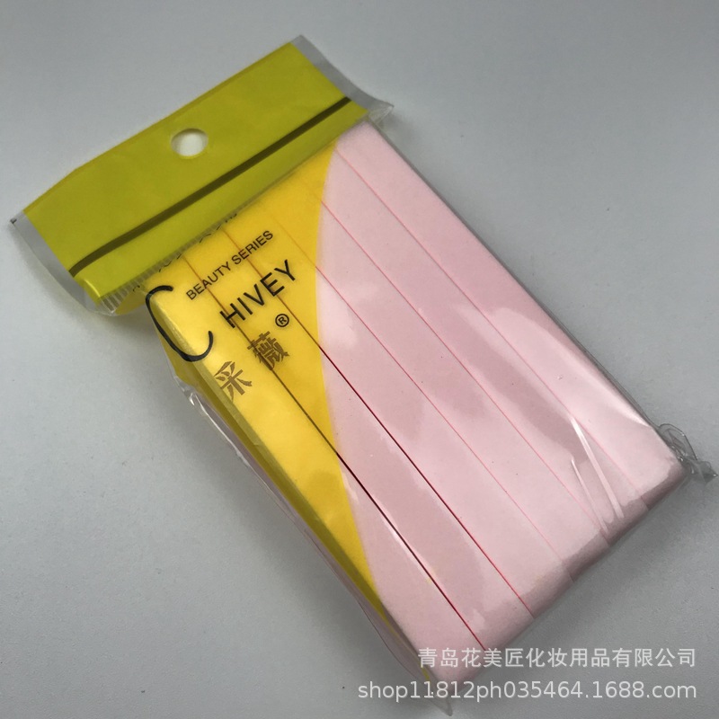 Caiwei compressed Strip face Wash puffs, seaweed face puffs, 12 sponge powder puffs, soaked in water to enlarge, compressed strip face wash puffs wholesale exclusively for foreign trade Application Scenario