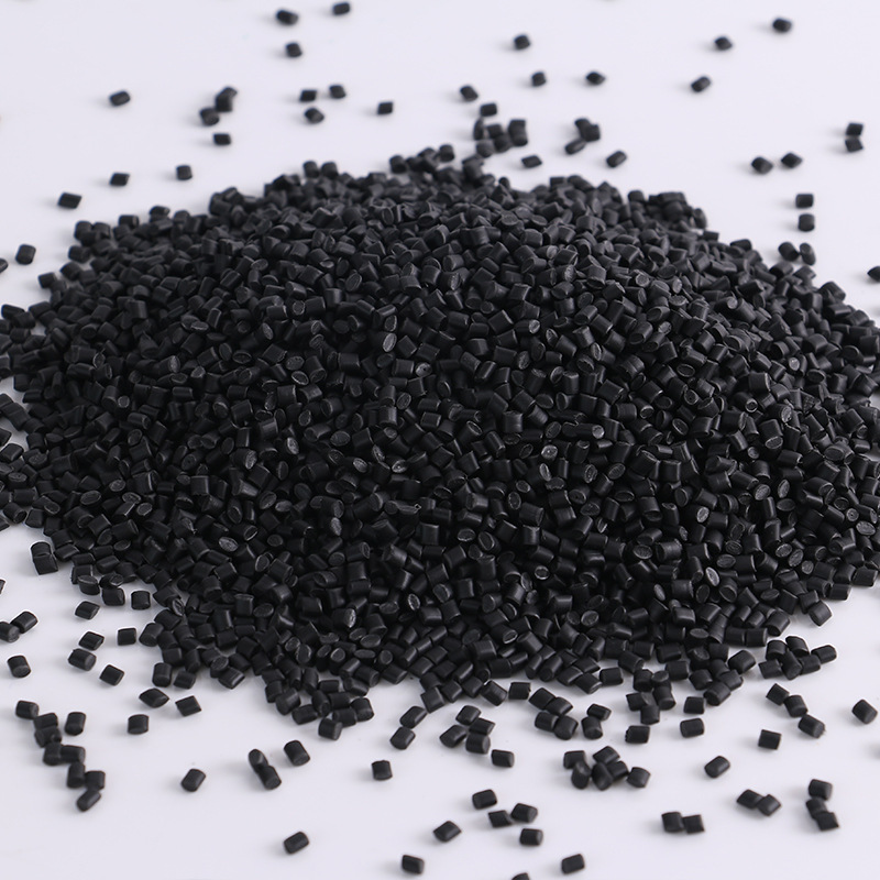 tpe黑色二次料热塑性橡胶塑料米tpr注塑弹性体颗粒再生高弹粒子详情图1