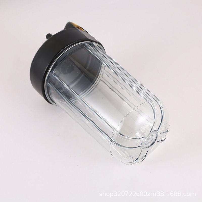 10-inch PET Transparentbigfat whole-house central pipe pre-filter 6-inch copper port 1-inch 1.5-inch industrial water purification 10 'PET Transparent Big Fat Application Scenario