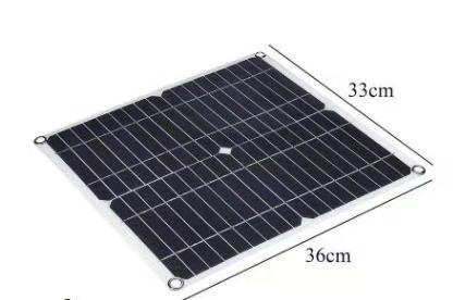 20W 蓄电池太阳能充电器 18V 50W 户外太阳能板船电池充电器 组件