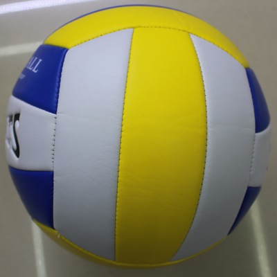 正品5号排球黄蓝白色发泡中考标准比赛用软排球量大优惠 可代发详情图3