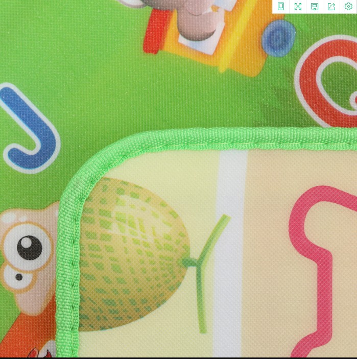 Yiwu Jietai Factory Wholesale Epe Crawling Mat Baby Play Mat Children Floor Mat Outdoor Picnic Mat Crawling Mat Specification drawing