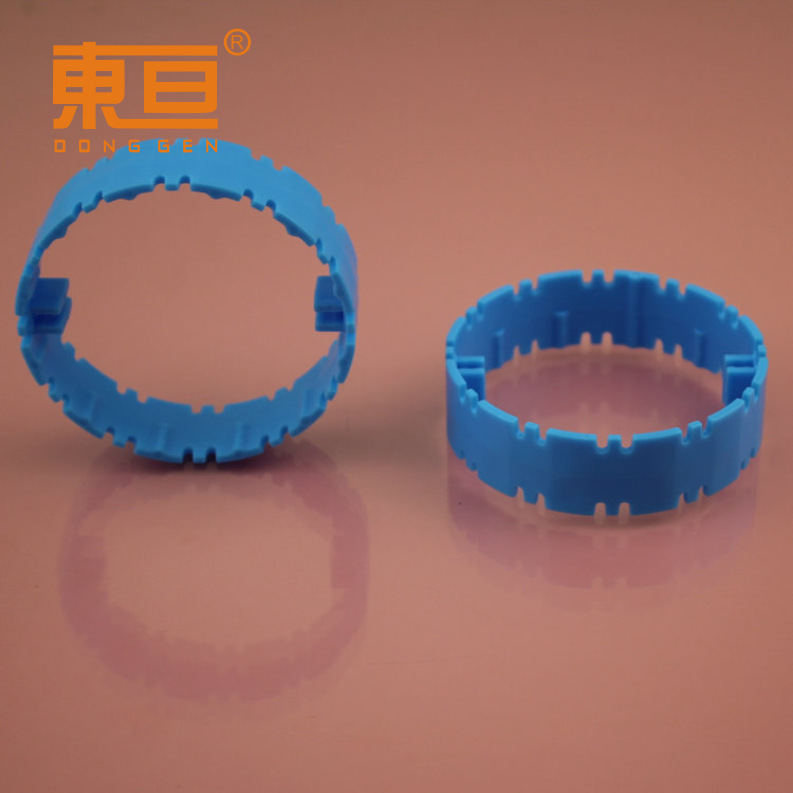 GQ7020 blue roller ring, unicycle ring, balance ring, plastic ring, toy accessories, technological building block parts