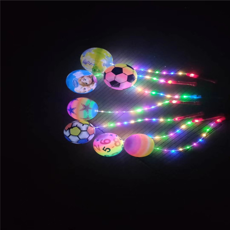 脚甩球发光七产品图