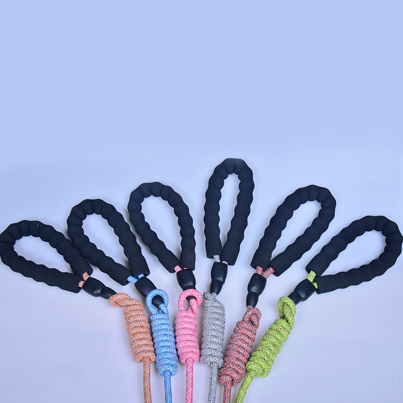 New dog color woven leash available in multiple colors, pet supplies, chest and back straps, outdoor durable dog walking essentials details Picture