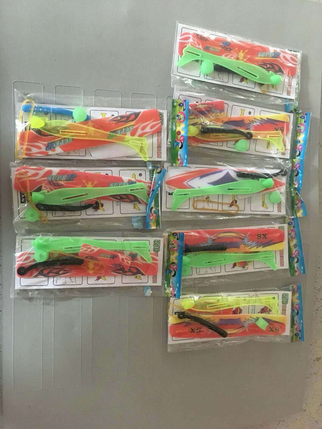DIY children's toy suction cup ejection aircraft, toy rubber band ejection aircraft factory direct sales Application Scenario