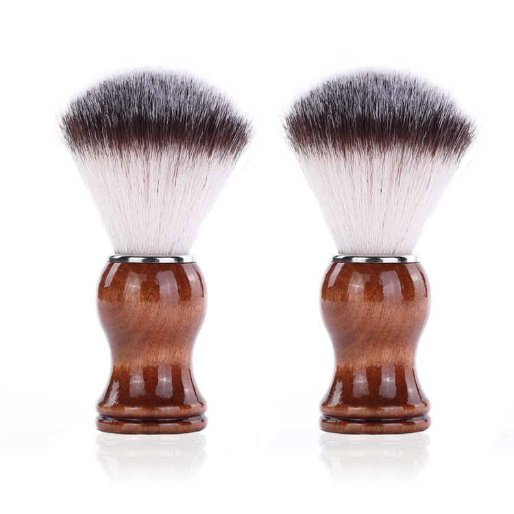 shanilak men's portable nylon hemu brush, hair brush, contouring brush, facial cleansing brush, shaving brush, household beauty tools, and other beauty tools Specification image