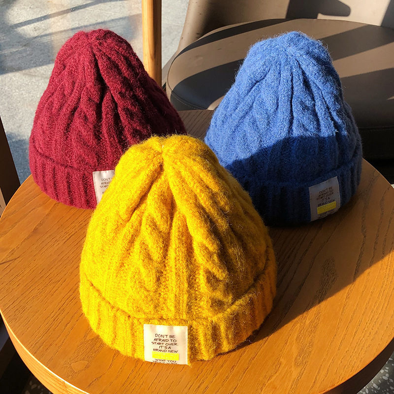 Otoño invierno engrosado cálido cáñamol sombrero de punto mujer versión coreana ins marca de la marea cono sombrero sombrero sombrero frío sombrero de lana hombre Application Scenario