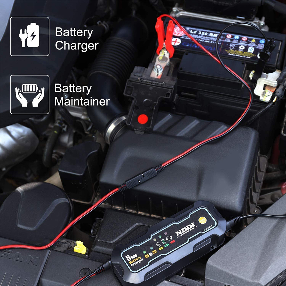6V12V汽/汽车摩托车电/电池充电器细节图