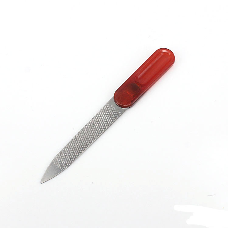 Direct sales of stainless steel nail files, sandblasted and sandplated metal nail files, sandpaper, and rubbing strips shanilak Application Scenario