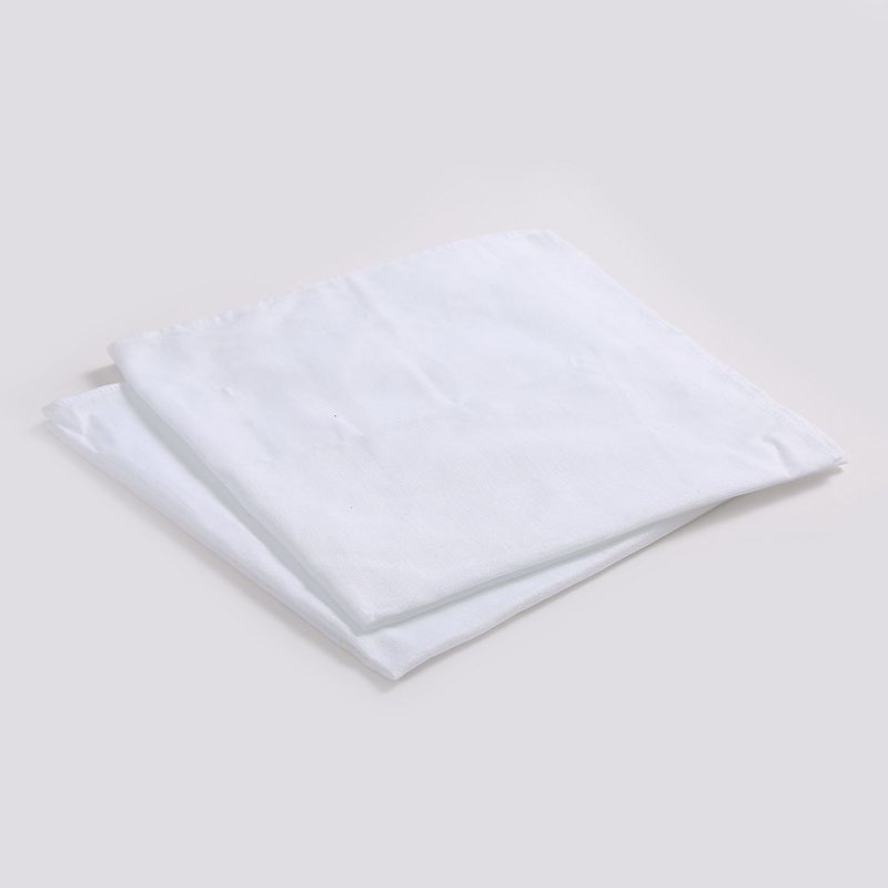 Pure Cotton White Handkerchief 50Cm White Square Scarf Bandana Sweattowel Tie Dye Printing Manual Diy Factory Wholesale details Picture