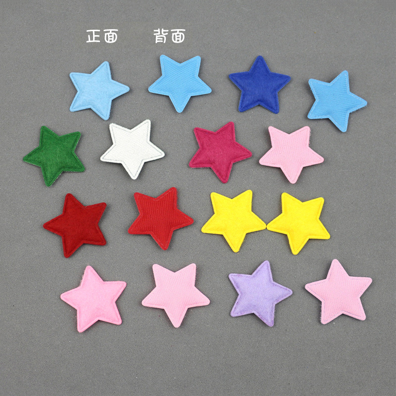 毛毡布五角星/DIY儿童发/厂家直供细节图