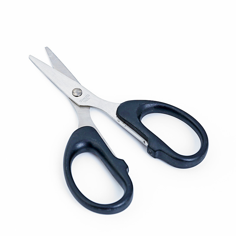 Office scissors Industrial scissors kitchen knife King scissors household pointed sleeve leather scissors small scissors manufacturers wholesale Item Picture