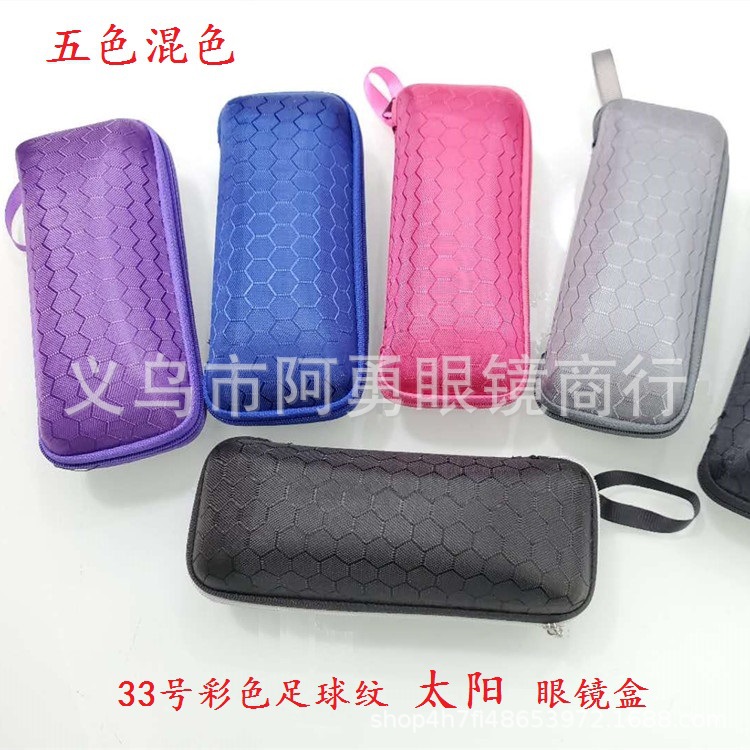 彩色拉链眼镜/EVA拉链包/太阳眼镜包装细节图