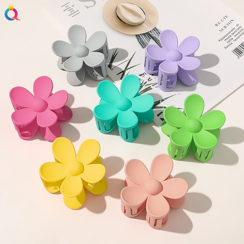 Qiyue Spring and Summer candy-colored hair clips, sweet flower hair clips, wholesale fresh hair clips, hair clamps, hair accessories pic 19