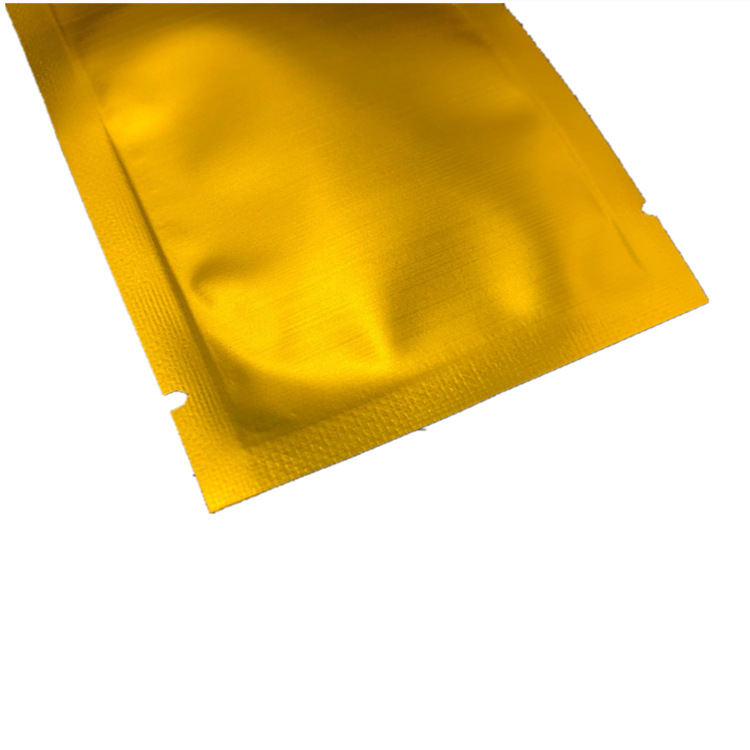 In stock: matte gold flat bags, gold matte aluminum bags, aluminum foil flat bags, mask bags, powder bags, vacuum bags, food bags Item Picture