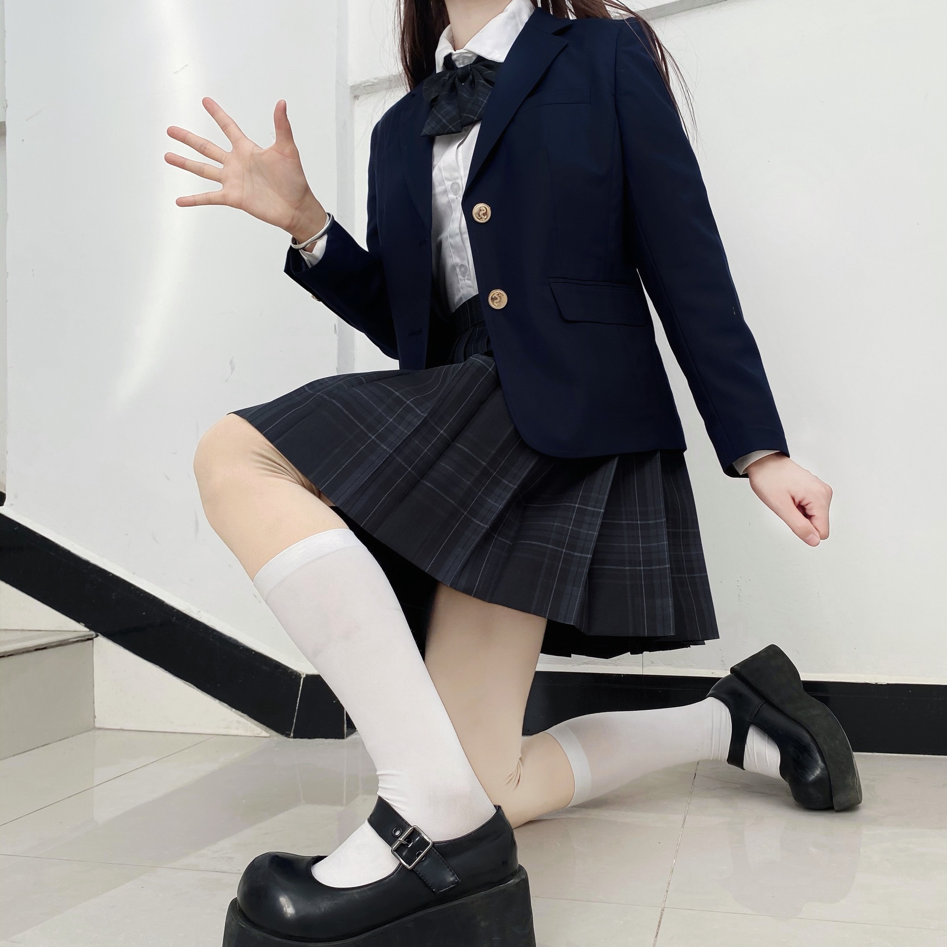 New fashionable British campus-style women's small suit jacket 2020 Spring and autumn collection, JK uniform Item Picture