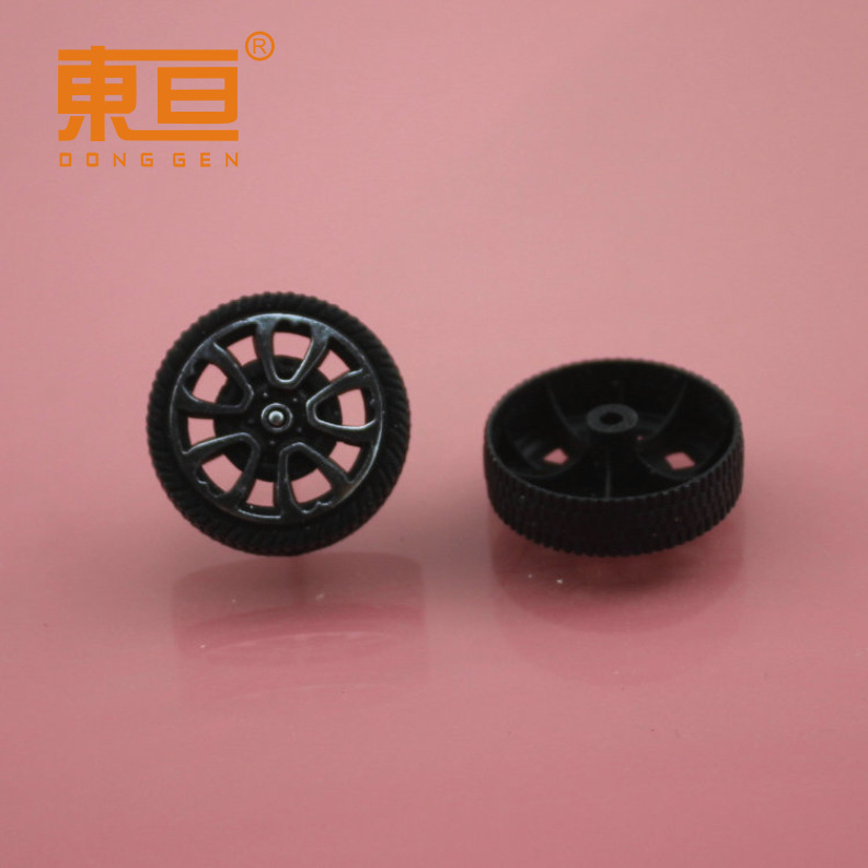 T262A fine new plastic wheels, regular wheels, toy wheels, gold-embossed wheels, no free shipping for clearance Specification image