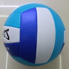 正品5号天蓝蓝色 高发泡中考标准排球中小学生中考用排球可定做