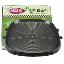韩国烤盘韩式烤盘麦饭石不沾烤盘家用户外商用便携卡式炉烤肉盘