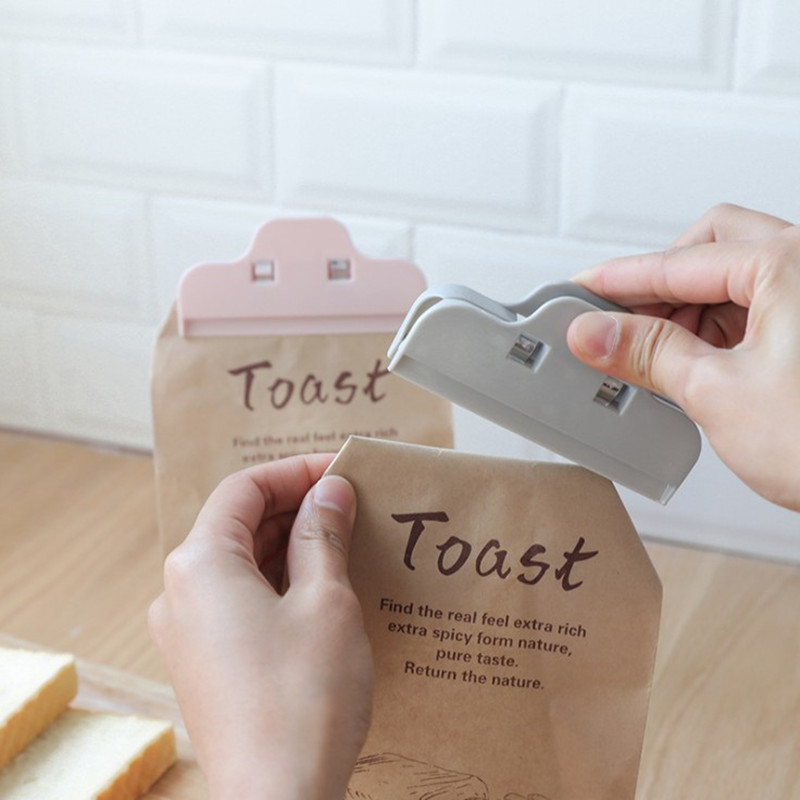Sealing Clip Kitchen Snack Sealing Clip Strong Food Bag Clip Plastic Bag Sealer Moisture-Proof And Fresh-Keeping Sealer Specification drawing