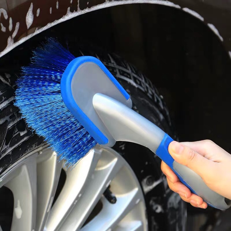 汽车轮胎刷子/汽车轮毂刷/洗车工具清洁刷/强力去污洗车刷/洗车专用刷细节图