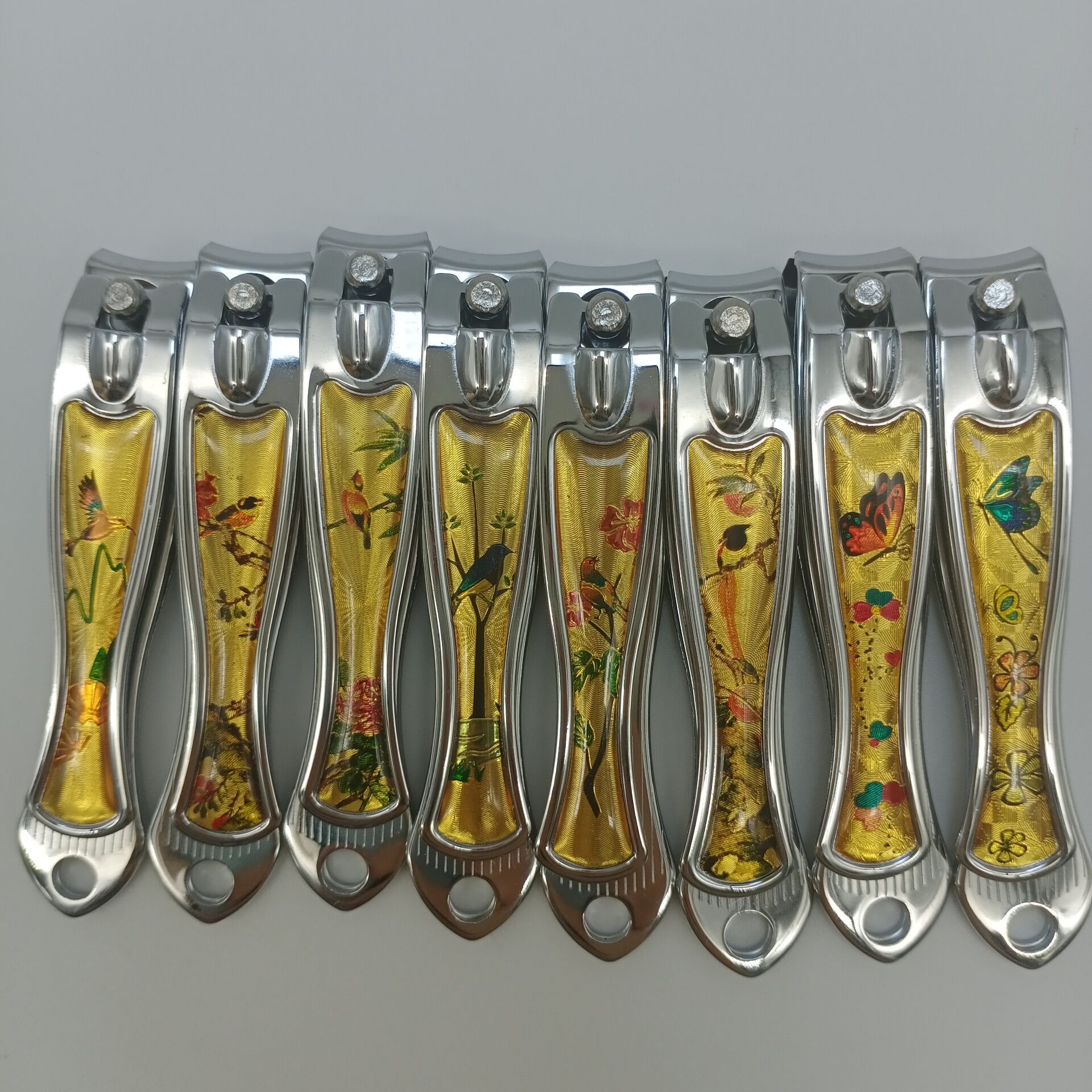 Large nail clippers, flat-mouthed nail clippers, nail clippers with files, nail trimming tools, personal care accessories details Picture