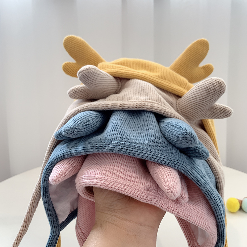 Baby hats: Adorable and super cute for babies in spring and autumn; ear-protecting fetal hats for infants and toddlers in autumn and winter; court hats for newborn girls Application Scenario