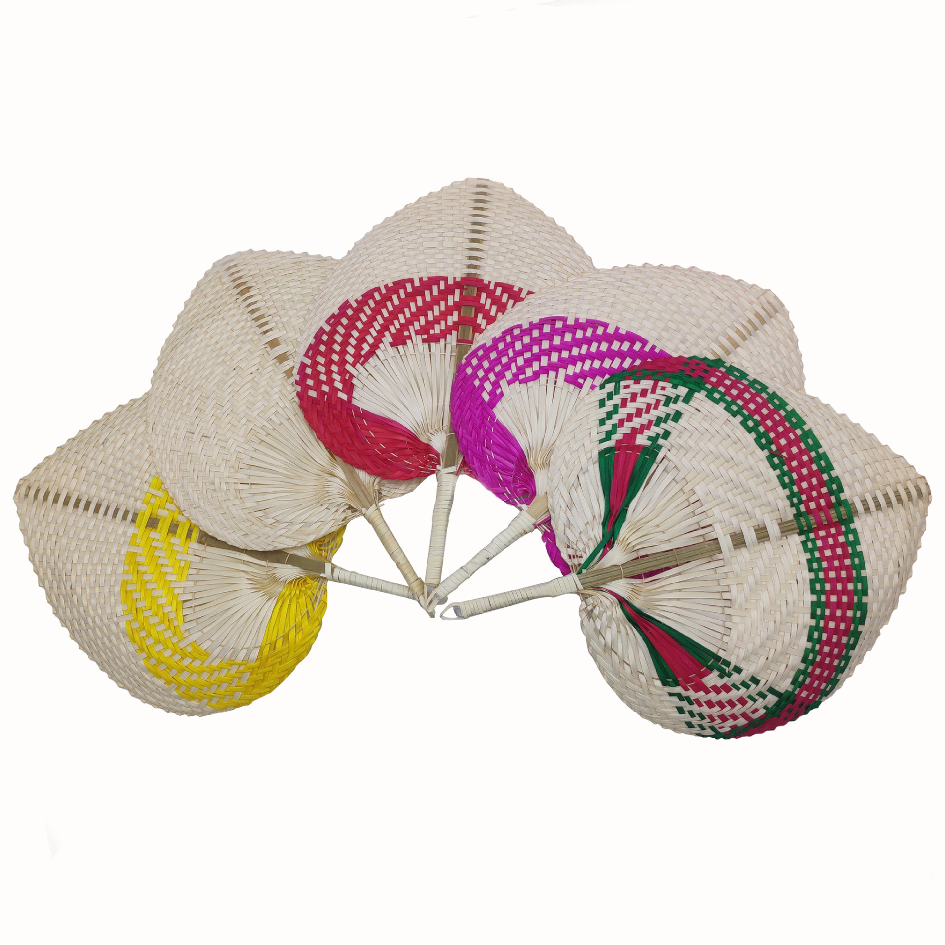 Factory Spot Bamboo Woven Big Pu Fan Banana Fan Summer Fan Dance Fan Hand Fan Cool Pu Grass Fan Bamboo Products Application Scenario