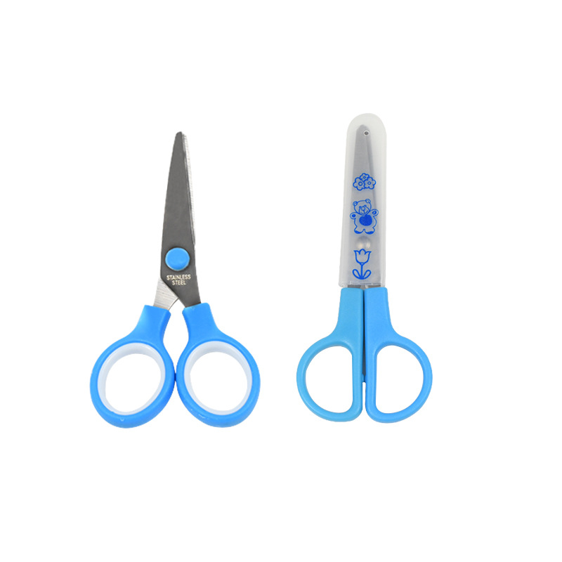 不伤手剪纸文白底实物图