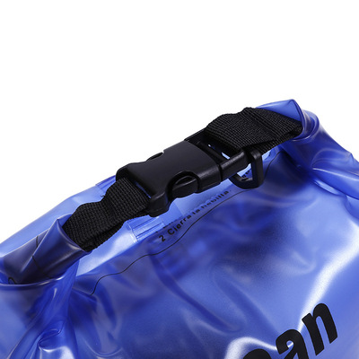 Factory direct supply PVC waterproof bucket bags, outdoor drift waterproof bags, swimming beach single-shoulder backpacks, water play waterproof bags Specification image