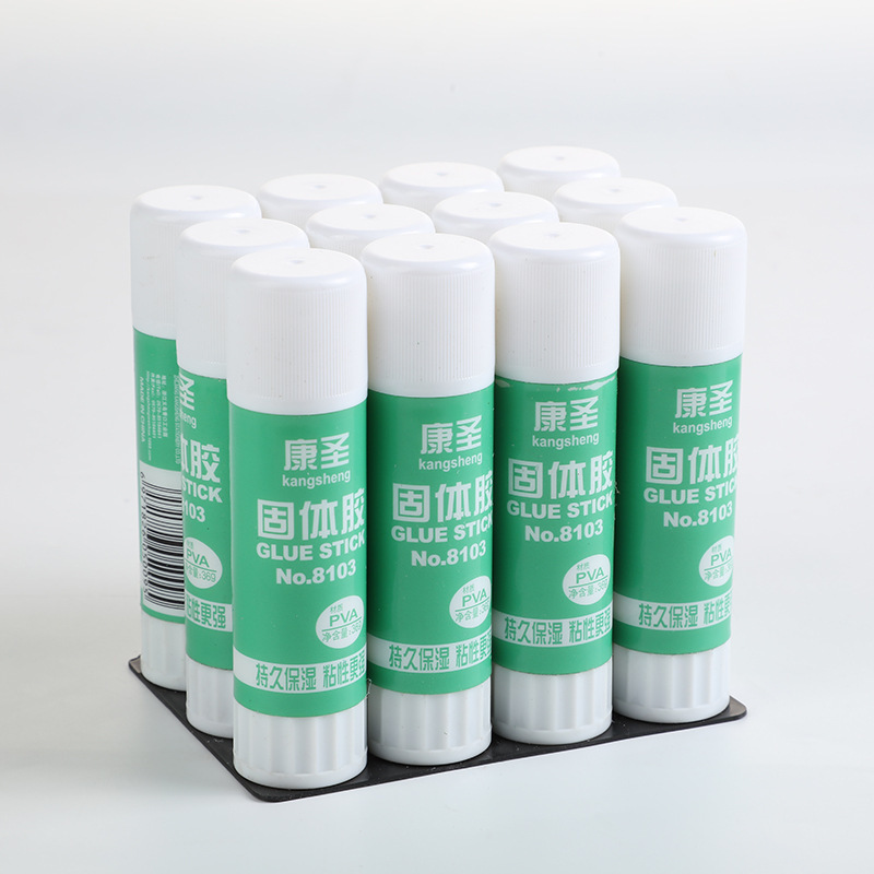 Durable solid glue white glue stick lasting high viscosity handmade student office stationery supplies glue Specification drawing