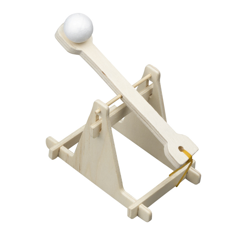 Wooden Trebuchet Technology Small Invention Diy Material Throwing Ancient Trebuchet Siege Trebuchet Item Picture