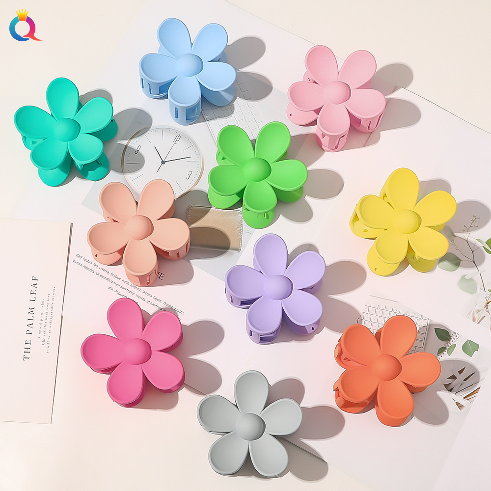 Qiyue Spring and Summer candy-colored hair clips, sweet flower hair clips, wholesale fresh hair clips, hair clamps, hair accessories pic 20