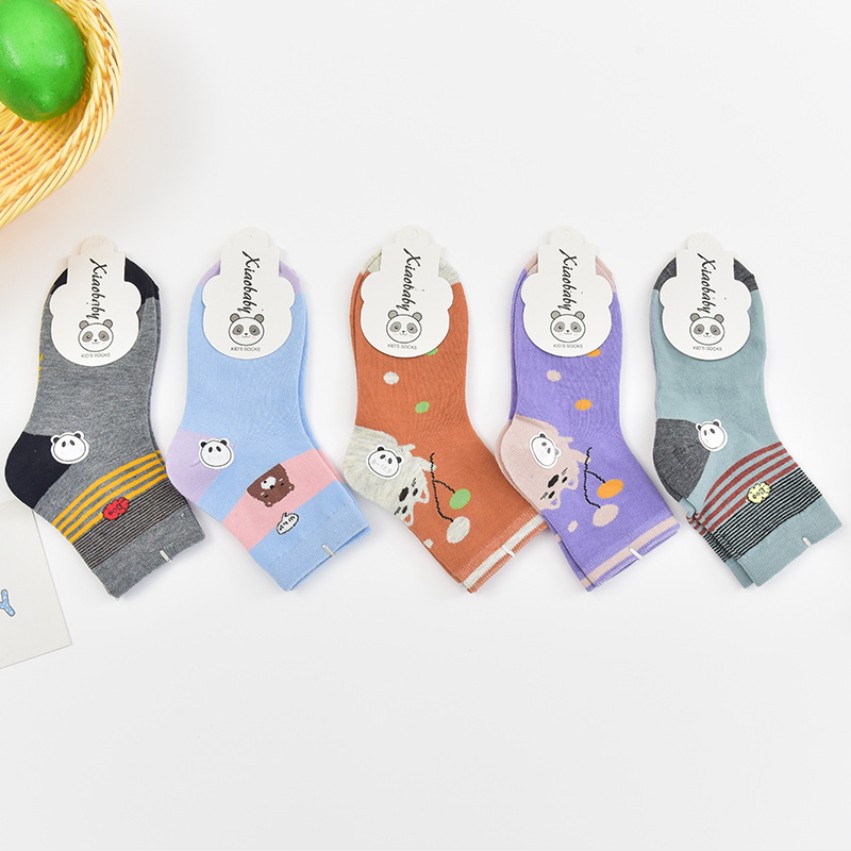 2022 Autumn and winter new cartoon children's mid-calf socks, baby socks, infant socks, all-cotton children's socks manufacturer wholesale Application Scenario