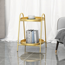 创意角几小圆桌茶几简约欧式简约风格客厅沙发可移动收纳小桌子
